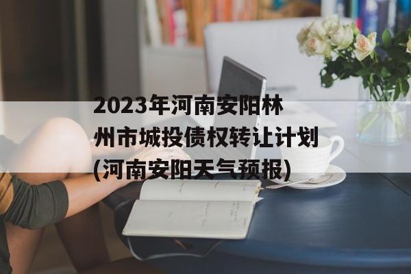 2023年河南安阳林州市城投债权转让计划(河南安阳天气预报)